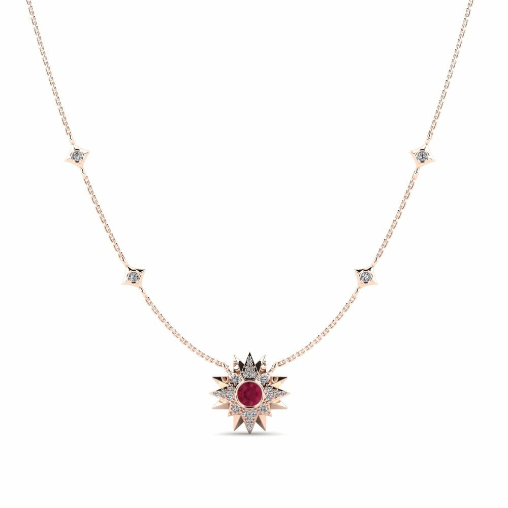 14ct Rose Gold Women's Necklace Novastic