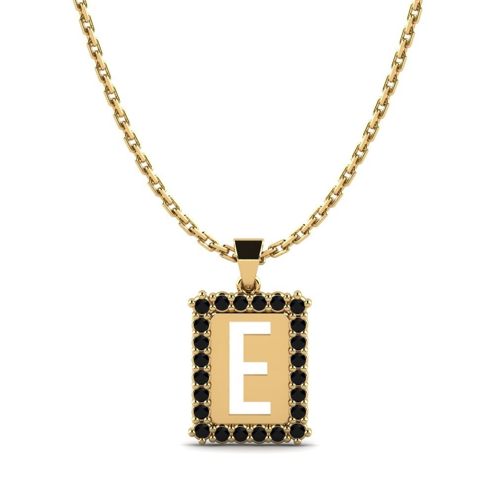 Diamante Negro Colgante de Mujer Nubia E
