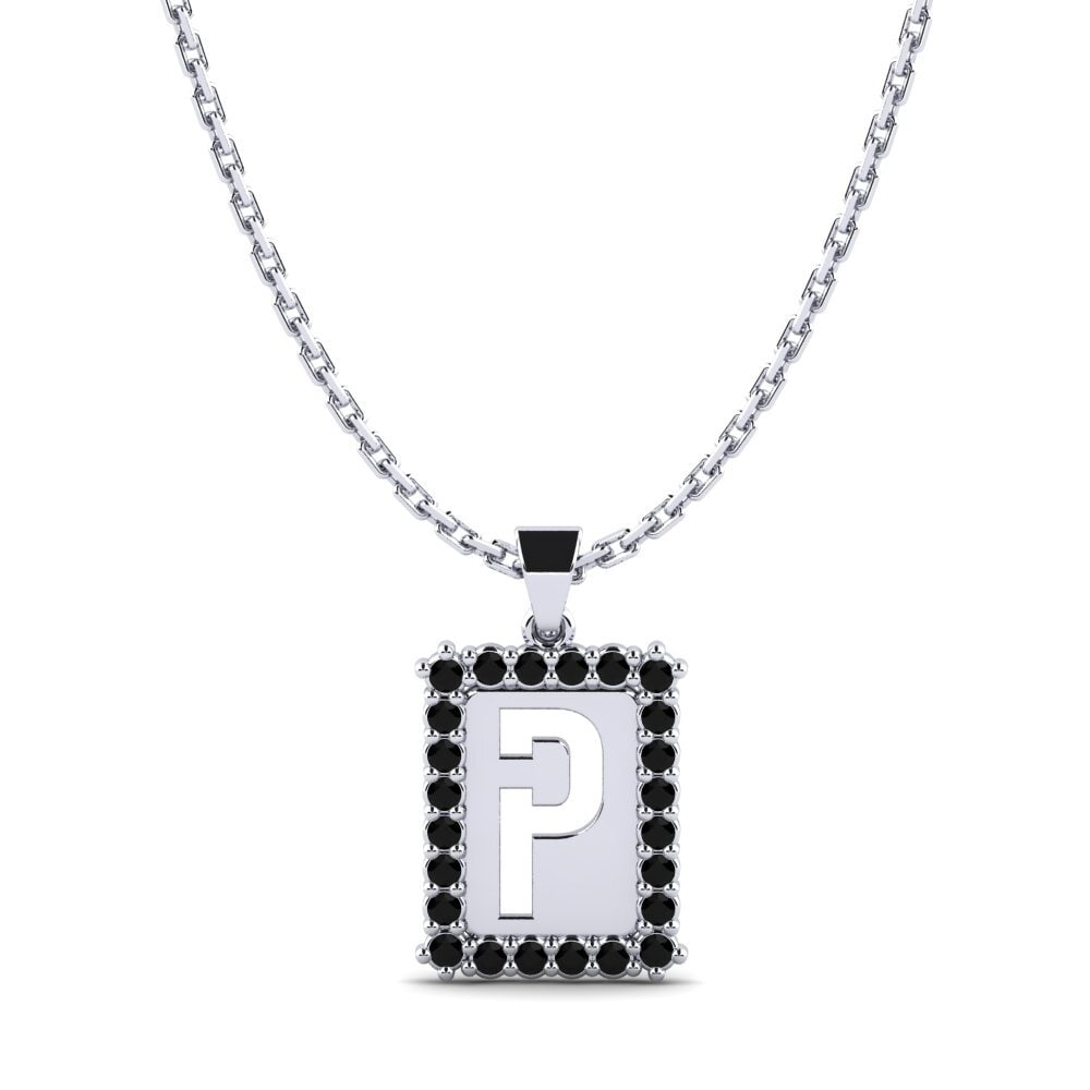 Diamante Negro Colgante de Mujer Nubia P
