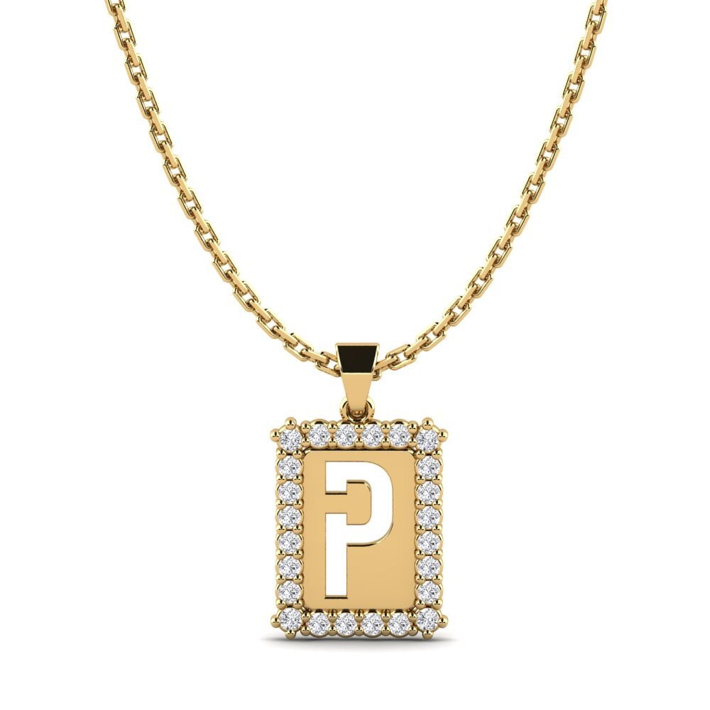 Diamant Damen anhänger Nubia P