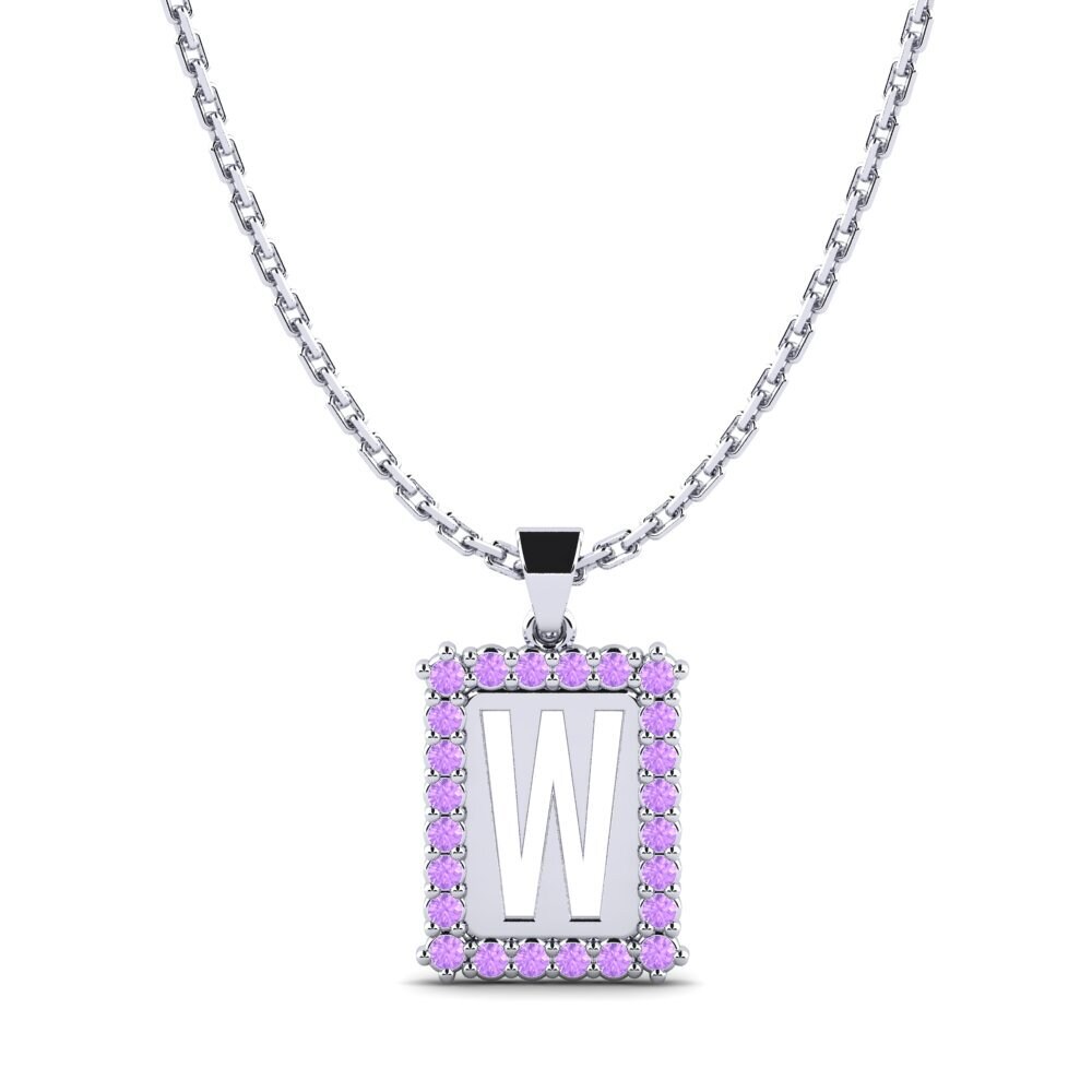 Amethyst Damen anhänger Nubia W