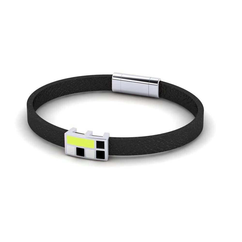 Black Sapphire Men's Bracelet Nublado