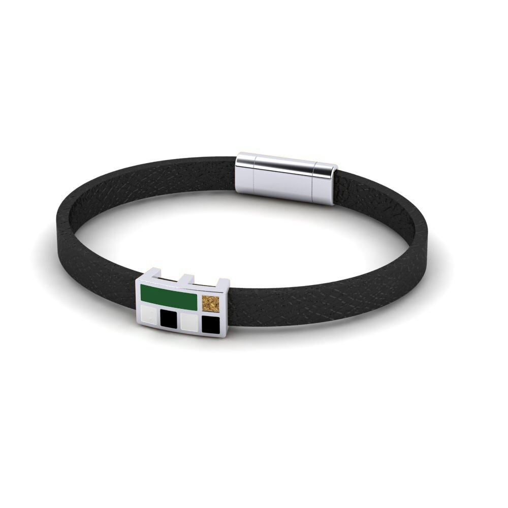 Brown Diamond Men's Bracelet Nublado