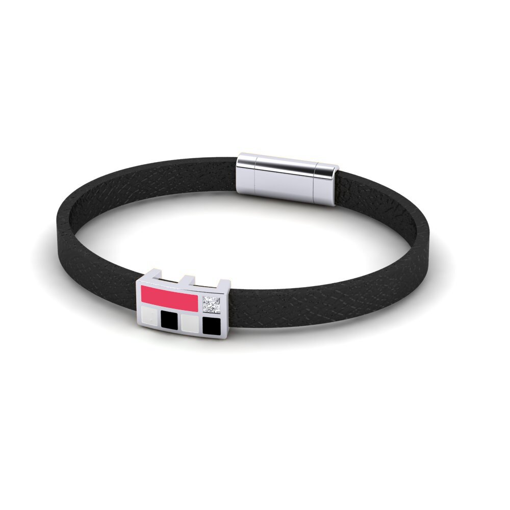 Diamond Men's Bracelet Nublado