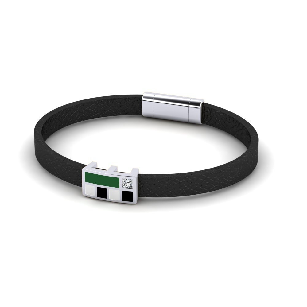 Zircônia Pulseira masculina Nublado