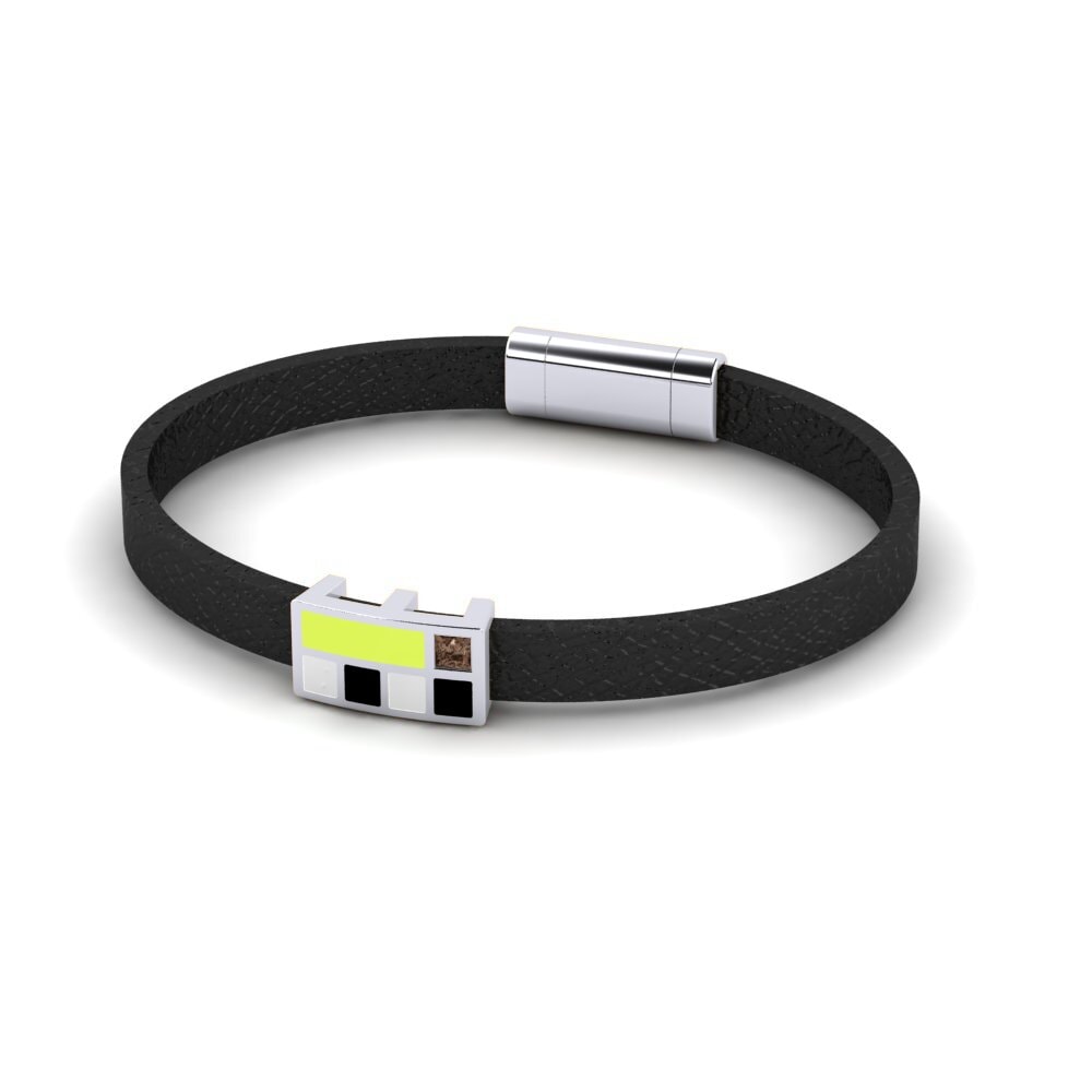 Smoky Quartz Men's Bracelet Nublado