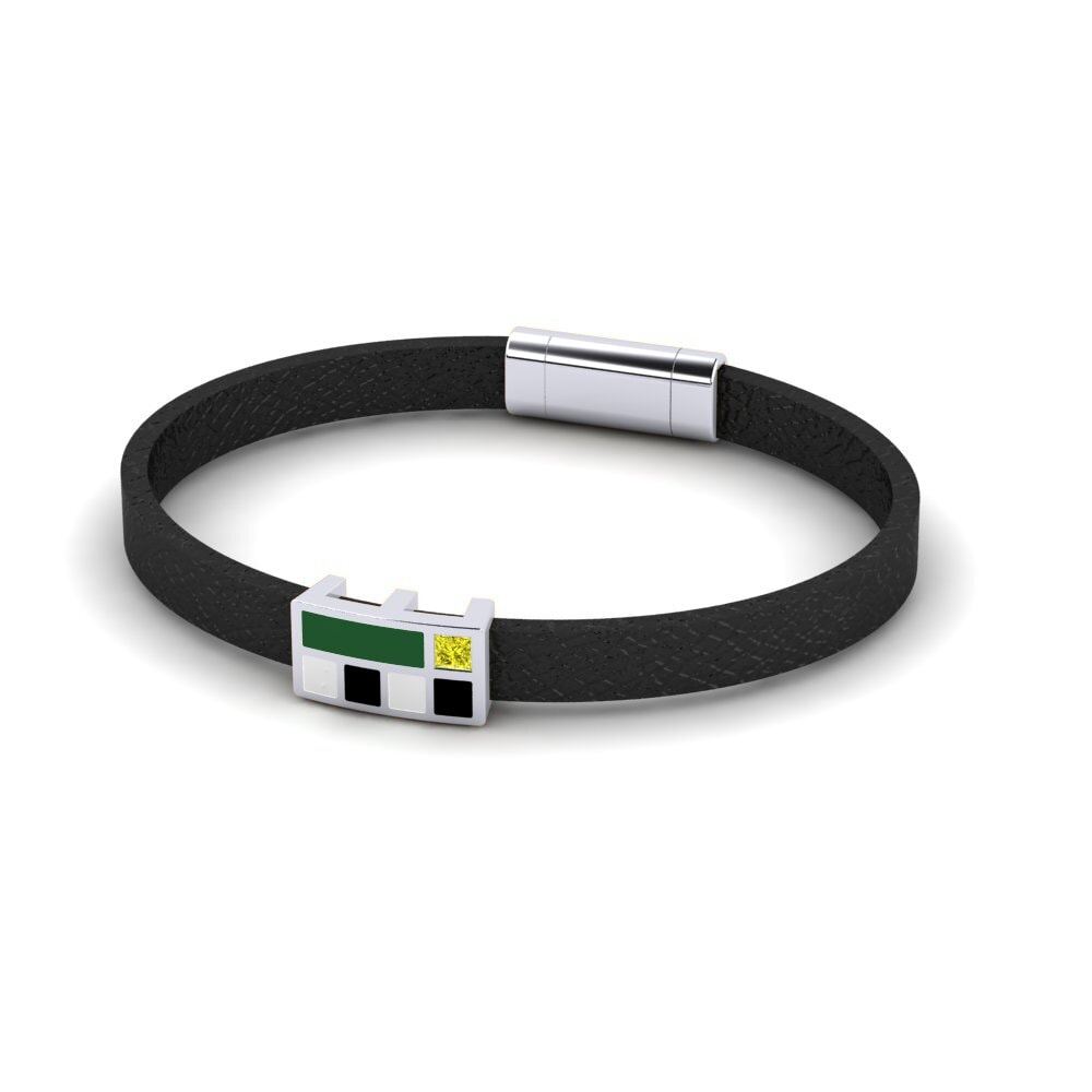 Yellow Diamond Men's Bracelet Nublado
