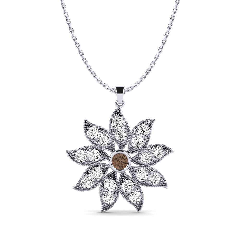 Smoky Quartz Women's Pendant Numisma