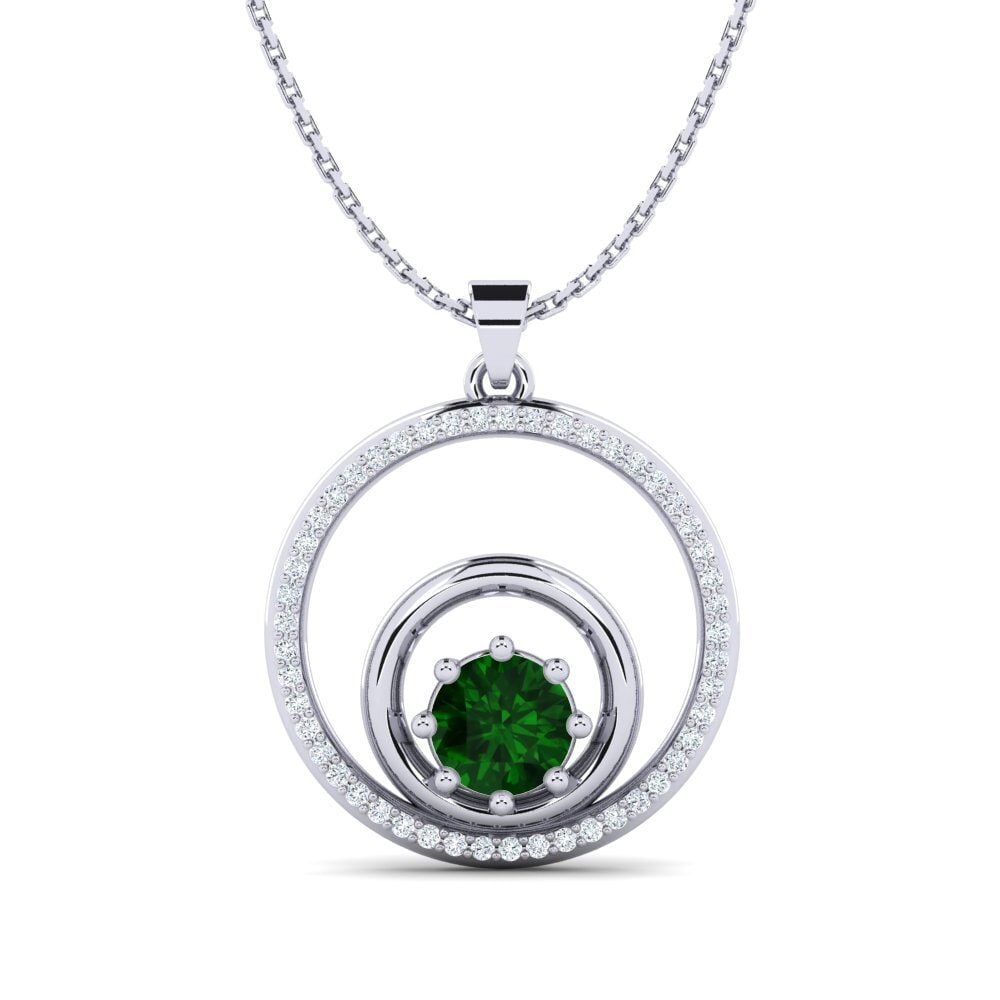 Green Tourmaline Women's Pendant Nurdamia