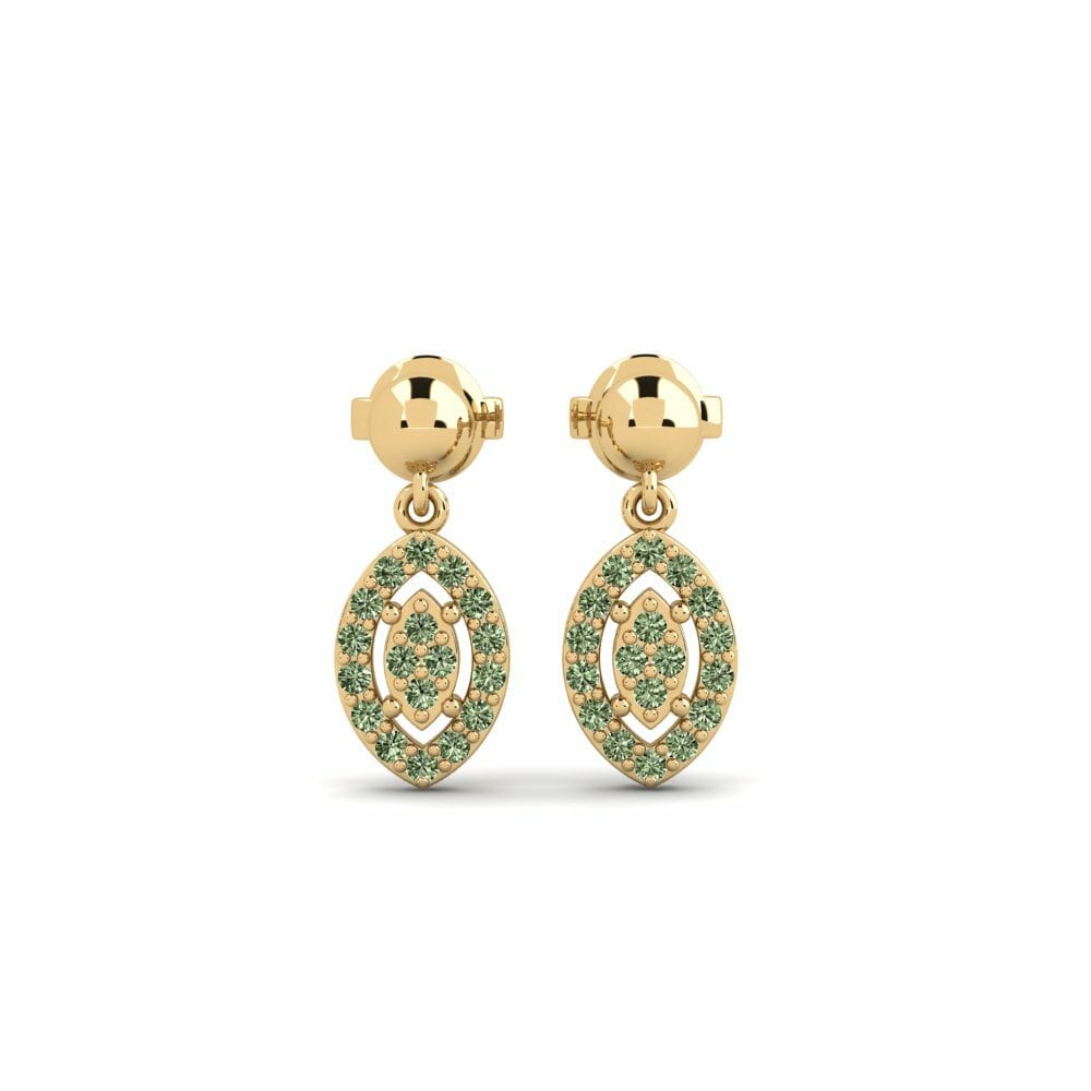 Diamante Verde Orecchino da donna Nutrenu