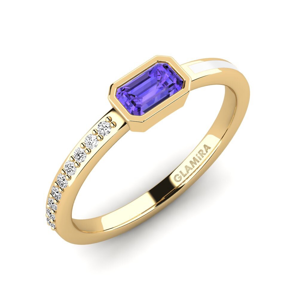 Tanzanita Anillo de compromiso Nymbre