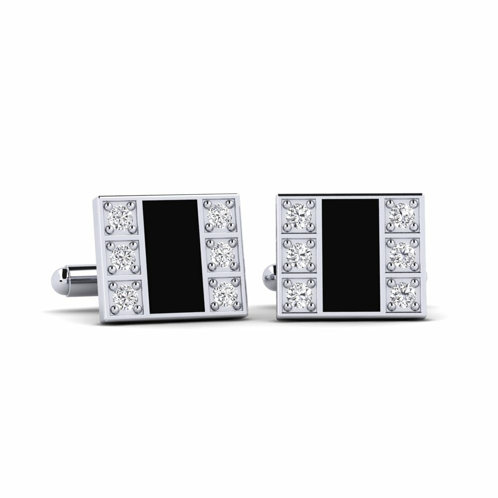 Diamant Bouton de manchette Oakle