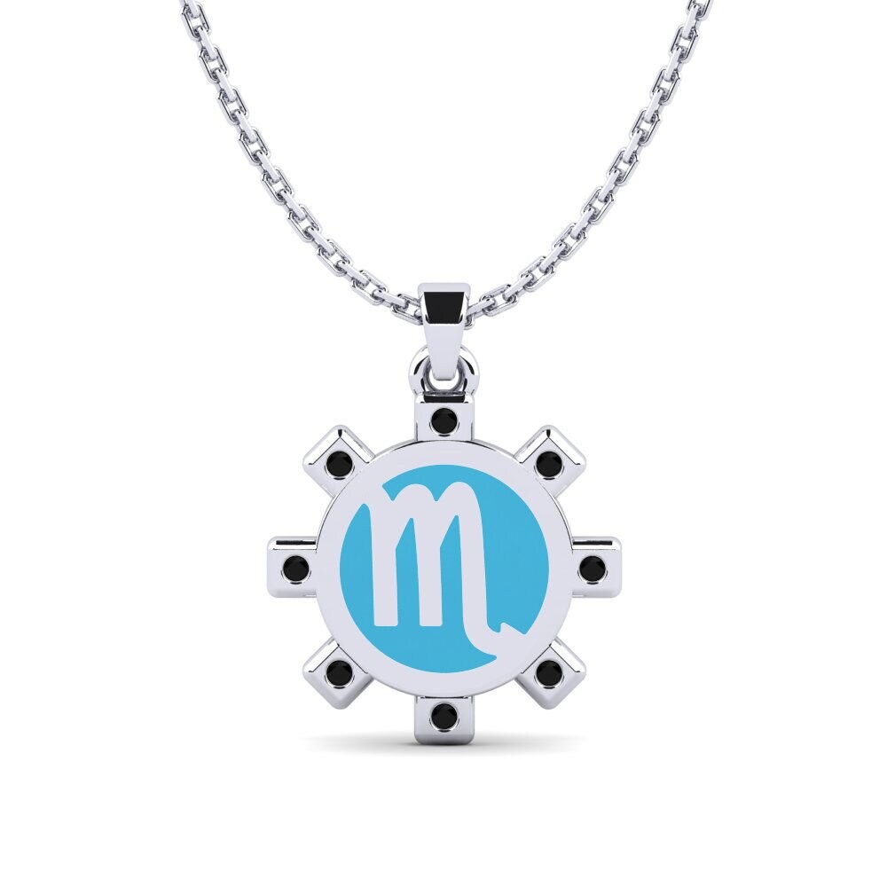 Ónix Negro Colgante de Mujer Objea - Scorpio