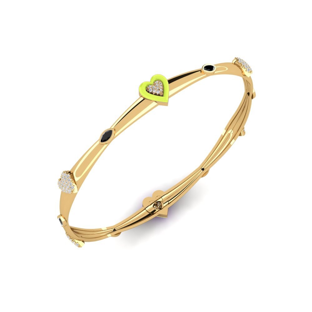 Black Sapphire Women's Bangle Oceano