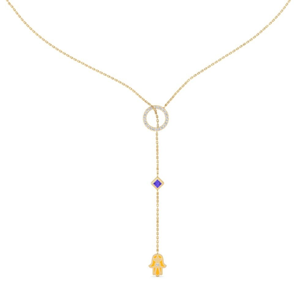 Tanzanite Women's Necklace Ochrance