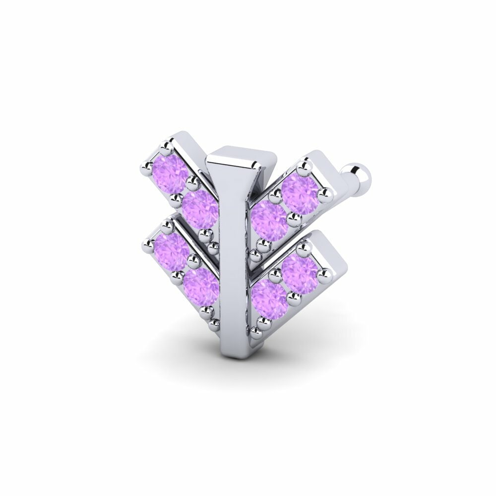 Amethist Neus Pin Odeao