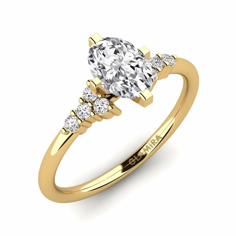 Side-Stone Engagement Ring Odelyn