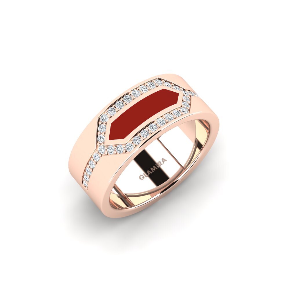 Rotgold 585 Ring Oectria