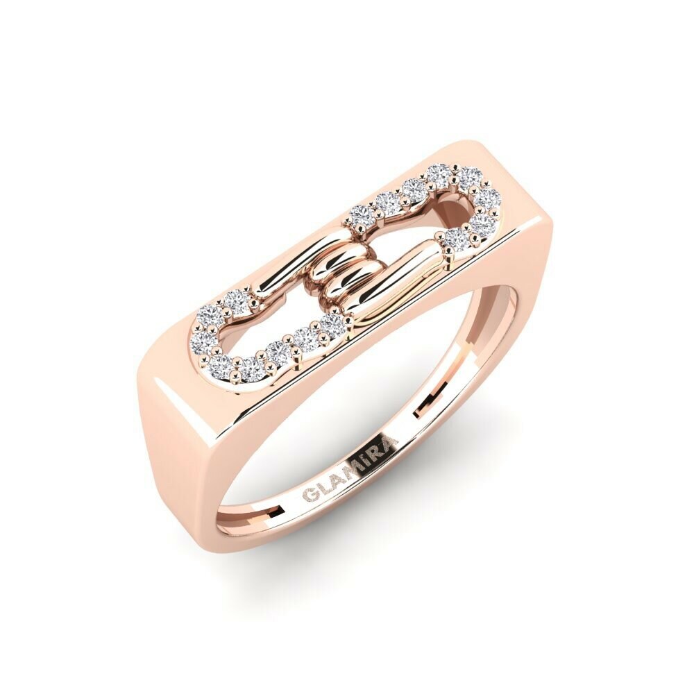 18K Rood Goud Ringen Offing