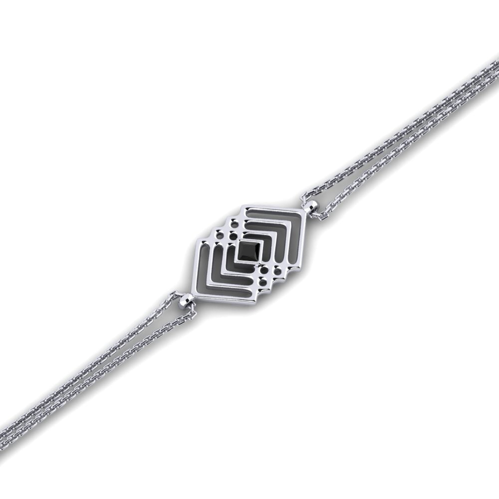 Princess Black Diamond Women's Bracelet Ohcapzag