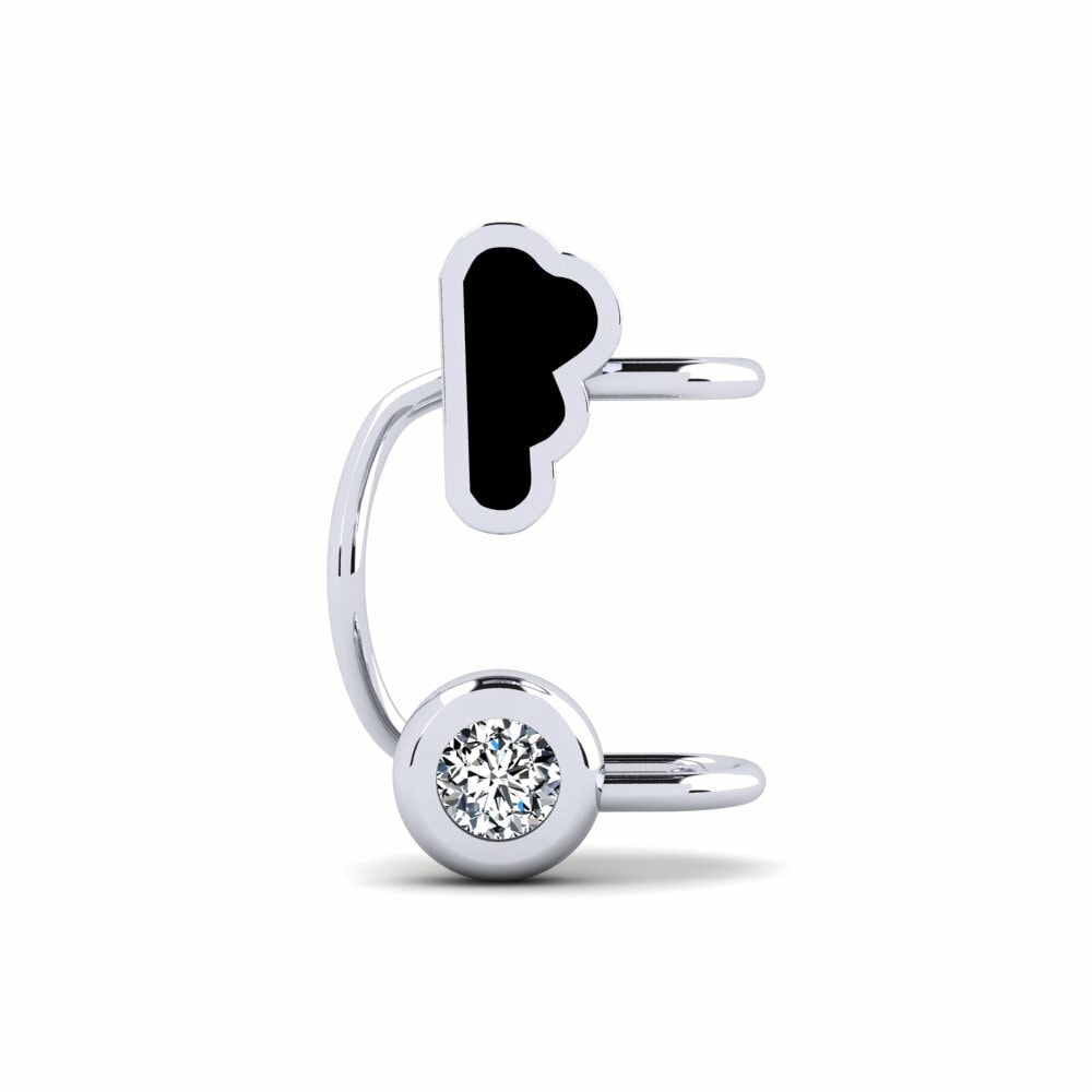 White Silver Women's Earring Ohlinger