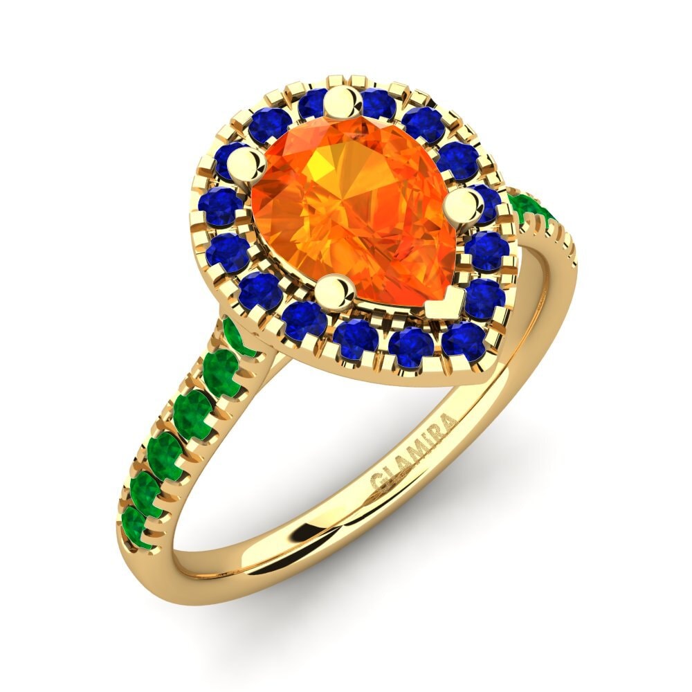 18ct Yellow Gold Engagement Ring Oiffe