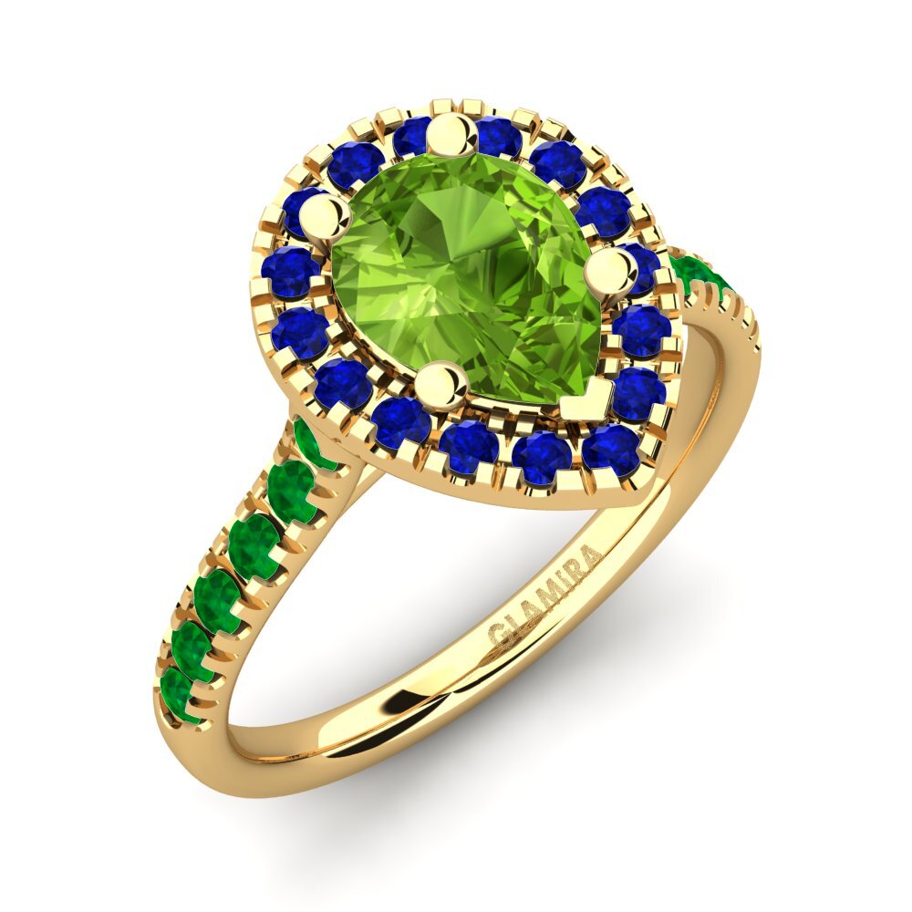 9ct Yellow Gold Engagement Ring Oiffe