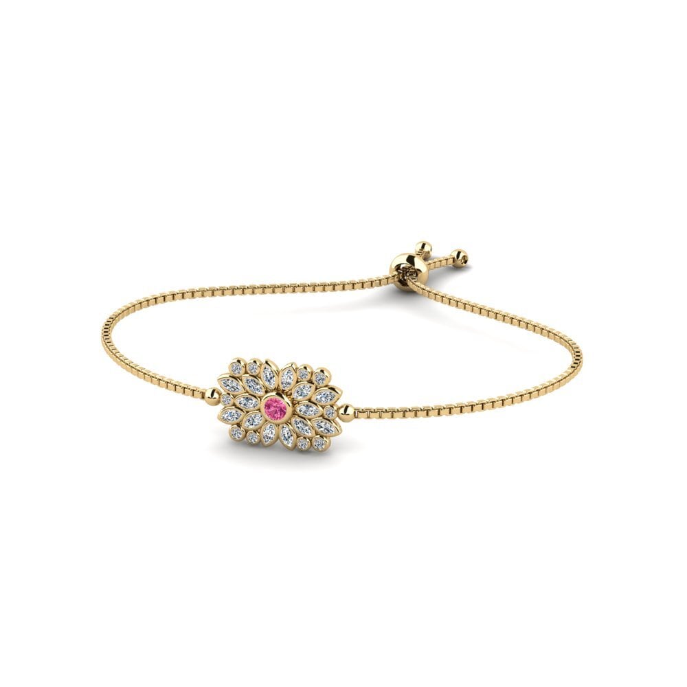 Pink Tourmaline Women's Bracelet Oing