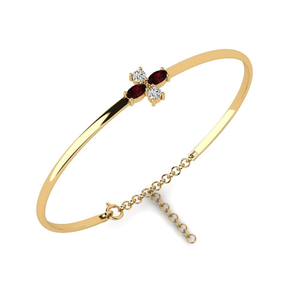 Garnet Gelang wanita Oiselet