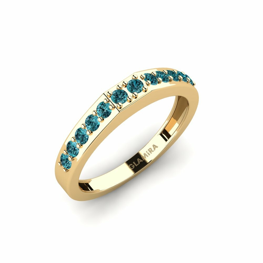 Blue Diamond Ring Okin