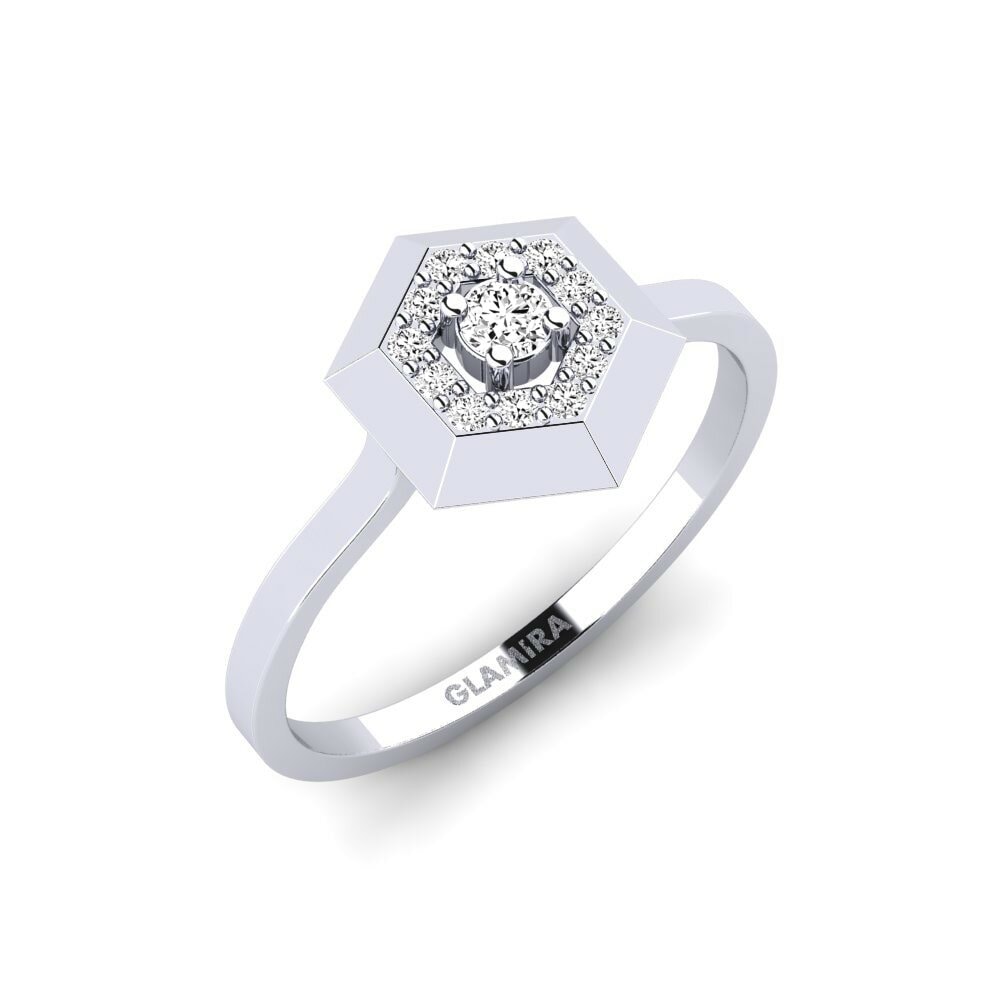 Moissanite Anello di fidanzamento Olivet