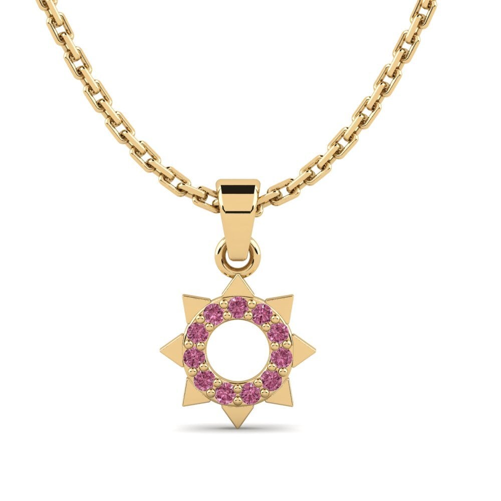 Rhodolite Garnet Women's Pendant Ombel