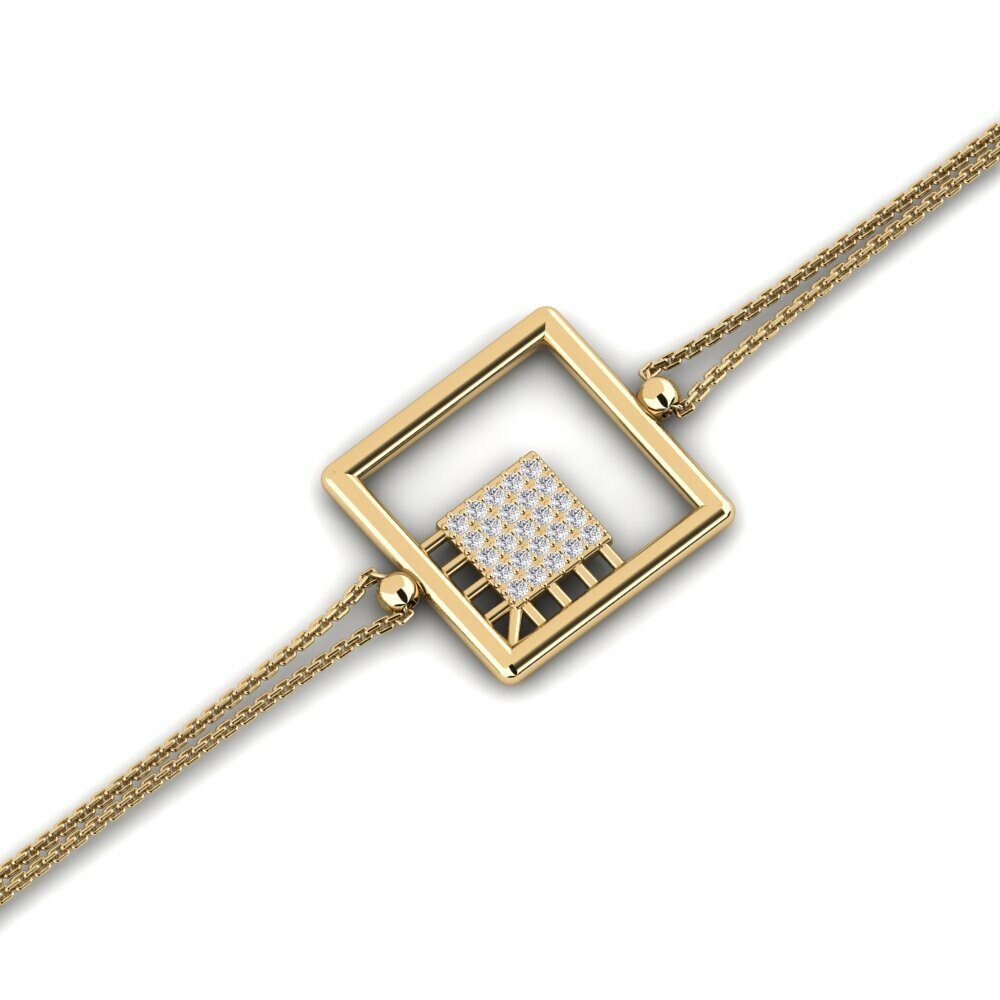Diamant De Synthèse Bracelet pour femme Ombilic