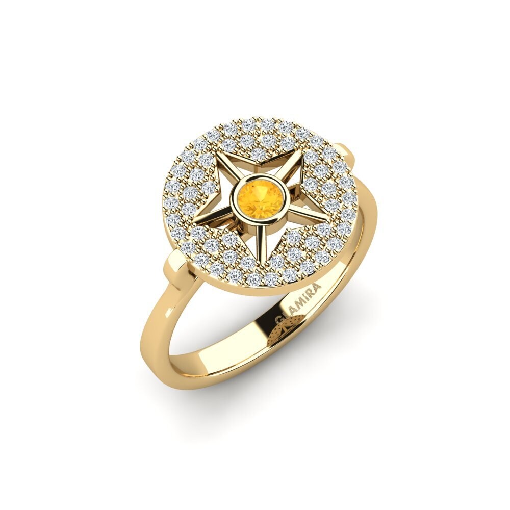 Citrine Bague Omnist