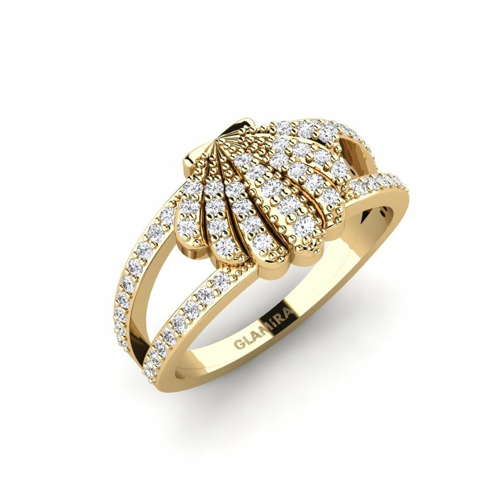 White sapphire Ring Omoide
