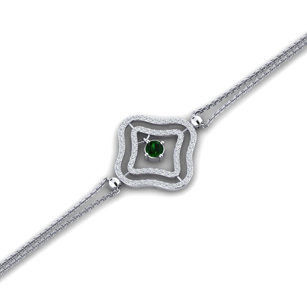 Green Tourmaline Women's Bracelet Omoo
