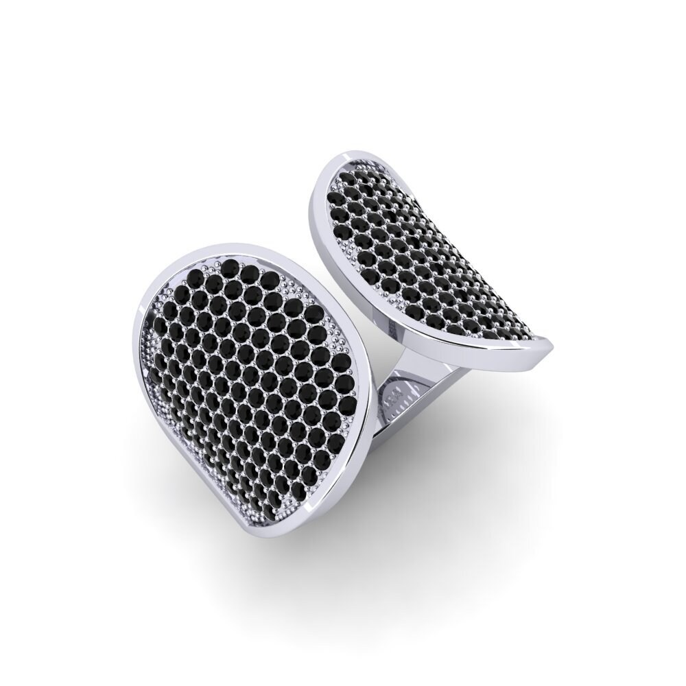 950 Platinum Black Onyx Ring Onceat