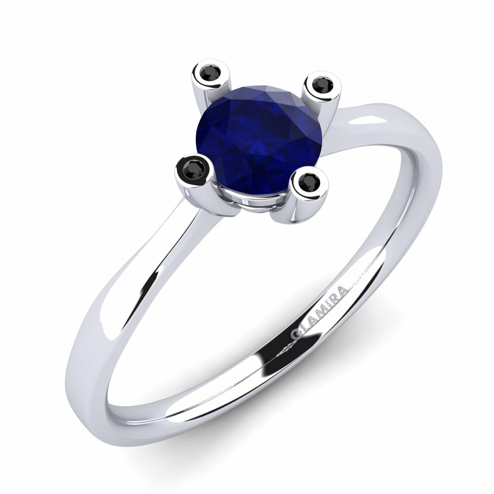 Saffier Verlovingsring Onella 1.0 crt
