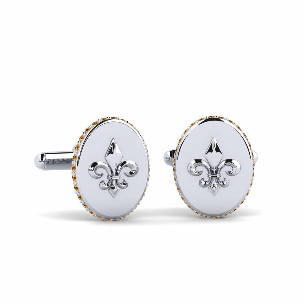 Brown Diamond Cufflink Onita