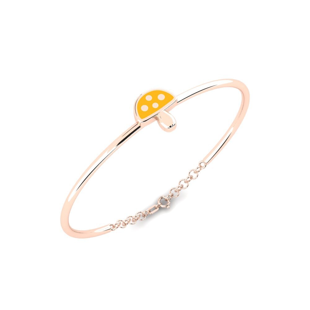 Rotgold 375 Kinderarmband Onschelleg