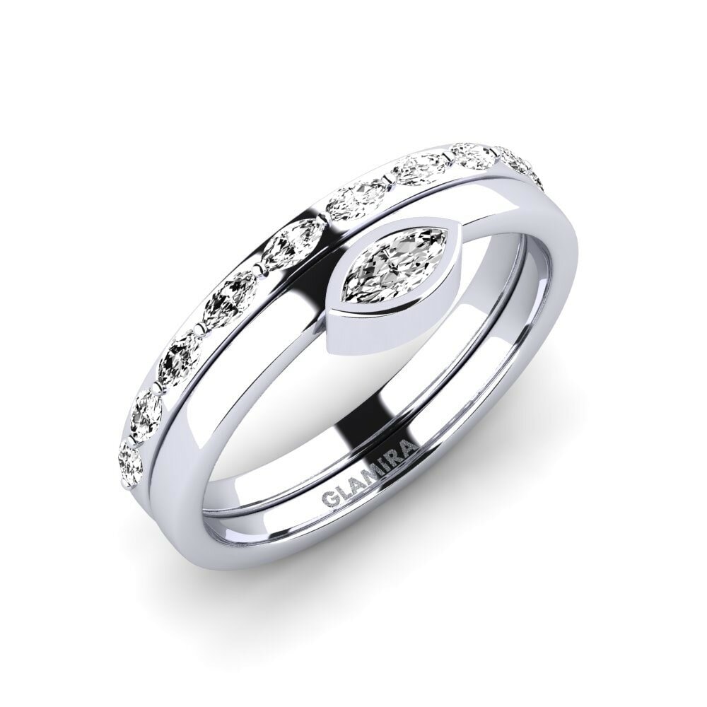 Moissanite Anello Optymizm