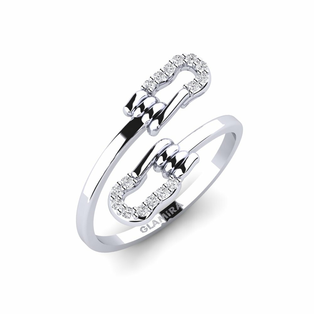 950 Platinum Ring Opulent