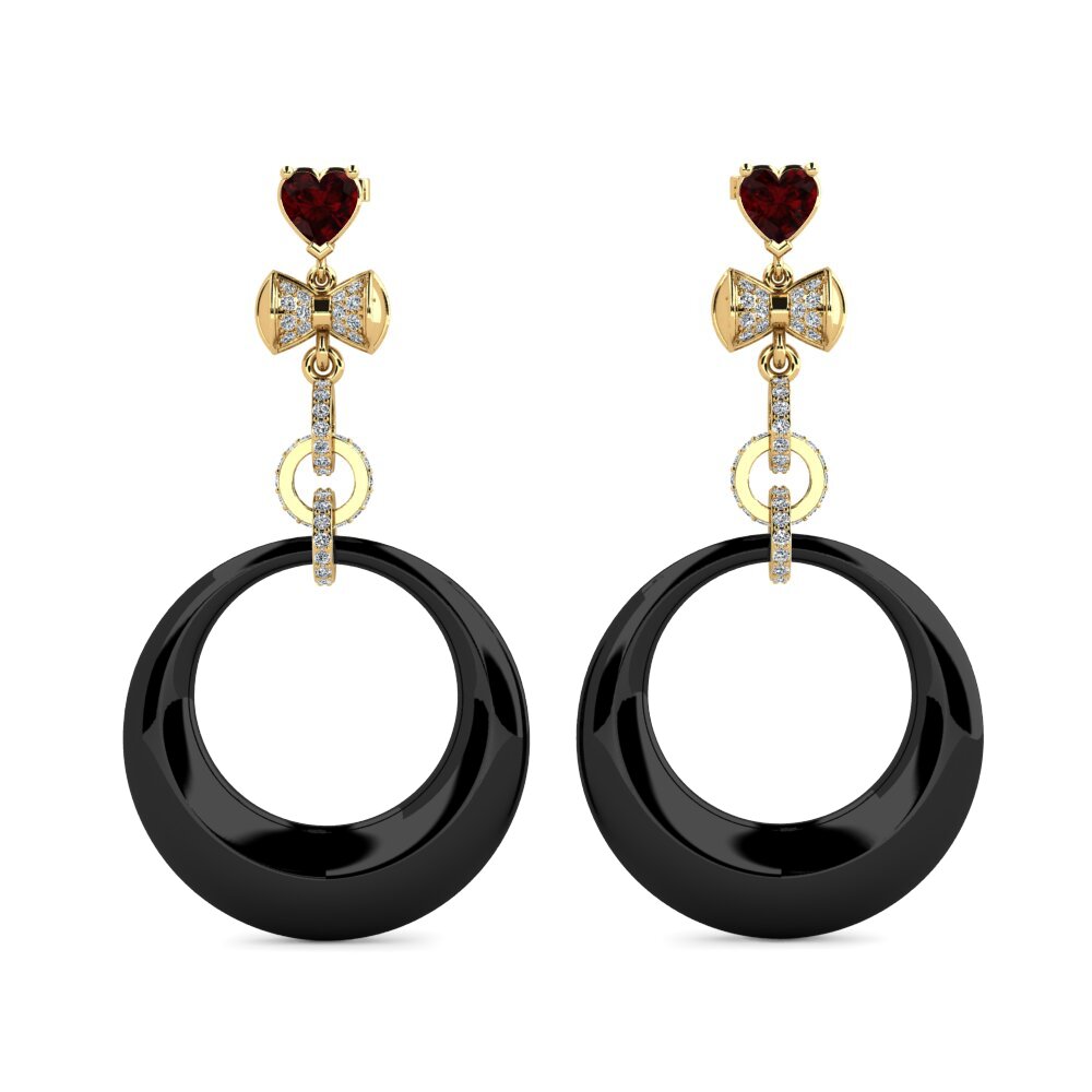 Garnet Women's Earring Orela