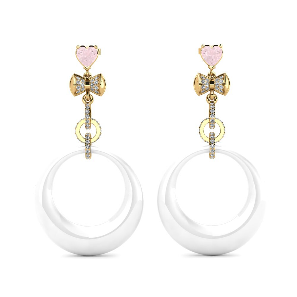 Rose Quartz Women's Earring Orela