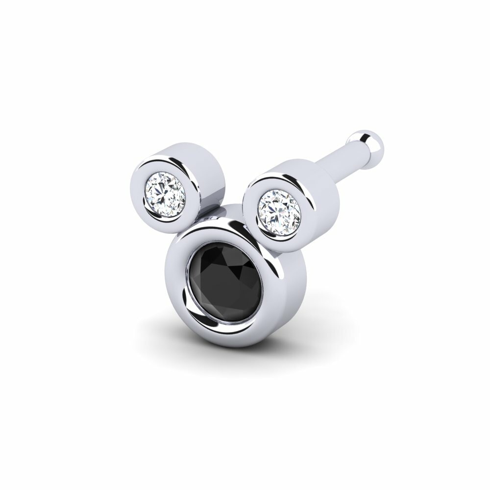 Black Diamond Nose Pin Orelha