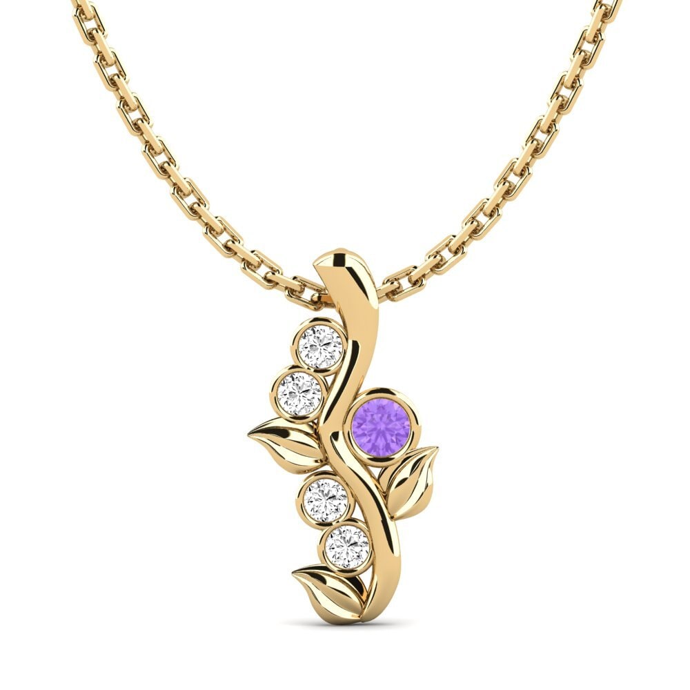 Amatista Colgante de Mujer Oriley