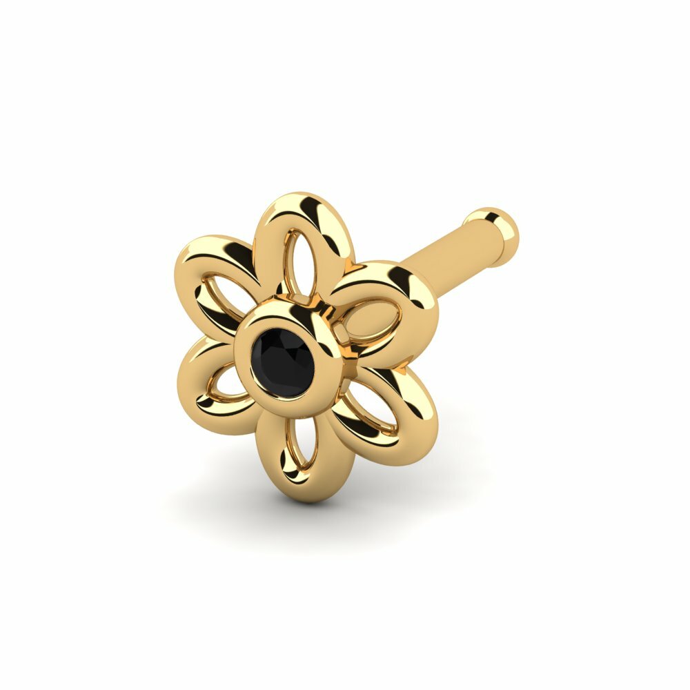 9K Geel Goud Neus Pin Orlandes