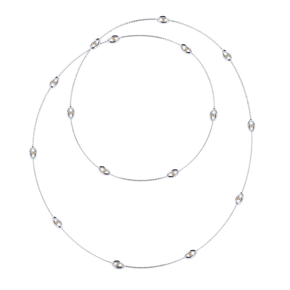 Brown Diamond Women's Necklace Orlea