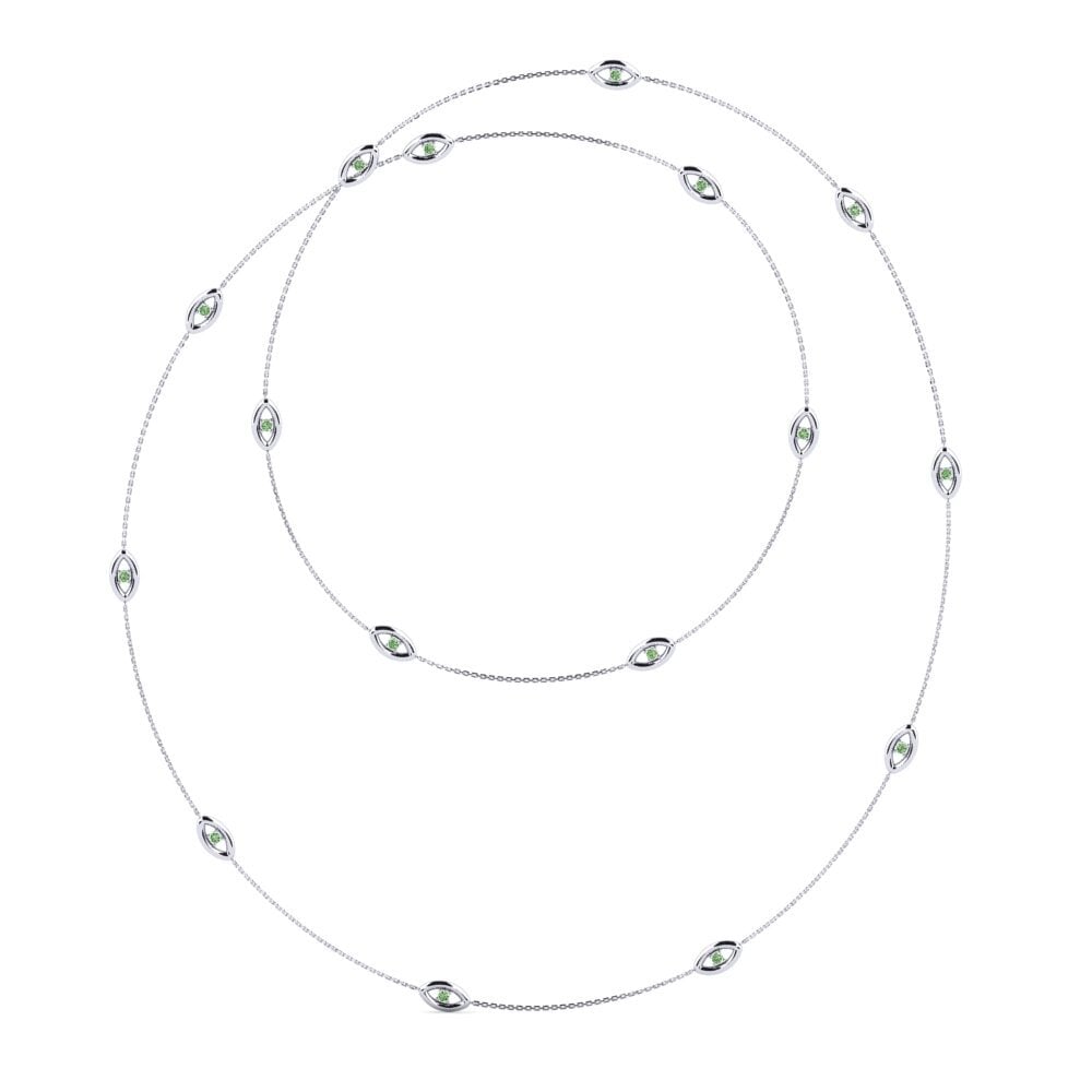 Green Diamond Women's Necklace Orlea