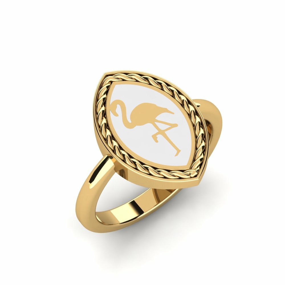 Symbols Tropical Collection Orousloth 585 Yellow Gold